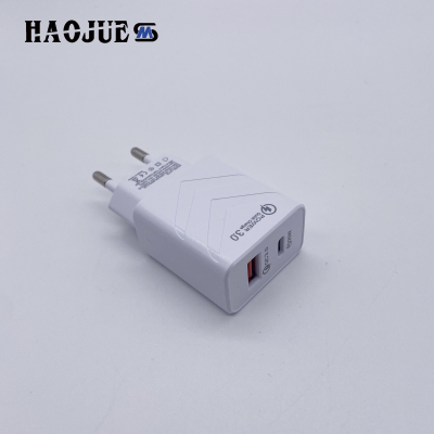 Haojue2021 New a + C Home Adapter Pd20w Flash Charger Mobile Phone Universal Super Flash Charger