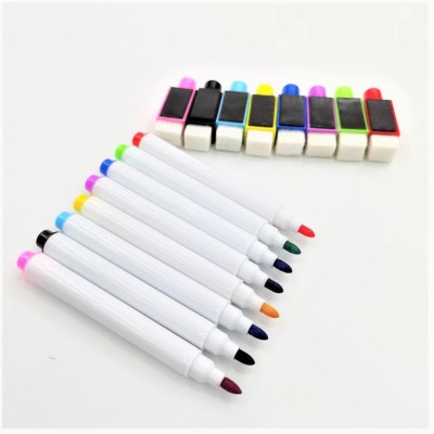 With Brush Head Magnet Small Light Board, Led Light Board Pen Liquid Chalk, Blackboard Pen WD-20
