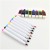 Bruch Head with Magnet Small Whiteboard Marker Customizable Logo Color Core Black Core Mini Small Sized Erasable Pen W-10