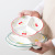 Tray Children's Food Dispatch Disk Breakfast Plate Creative Household Dinner Plate Platter Compartment Dinner Plate