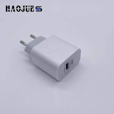 A+ CCharge Charger PD2A Home Power Adapter Exported to Europe and America with CE and RoHS Certification Fast Charge