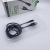 Fast Charge Line IOS Super Fast Data Transmission Mobile Phone Cable U-Shaped Metal Braiding Thread iPhone Universal