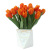 Flower Hand Feeling Tulip Decorative Artificial Flower Exclusive for Cross-Border Emulational Plants and Flowers