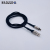2021 New Zinc Alloy Data Cable with LED Light High-Grade Metal Flash Charging Cable Android Mobile Phone Fast Charging