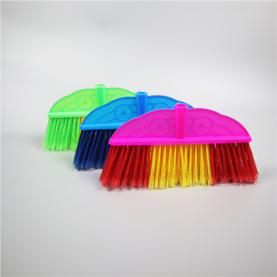 Factory Direct Sales Extra Large Size Broom Head Sanitation Outdoor Factory Broom School Clean-up with Wooden Pole without Bending down