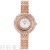Women's Luxury Bracelet Watch Diamond Case Ball Quicksand Marble Simple Fashion Steel Belt Women's Quartz Watch