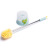 Plastic Toilet Brush Lengthened Handle Set Punch-Free Toilet Brush Cleaning Cleaning Brush Cleaning Brush Household