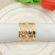 Hotel Western Dining Table round Metal Napkin Ring Napkin Ring Napkin Ring Napkin Ring in Stock Wholesale