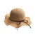 Wave Edge Fashion Personalized Women's All-Match Elegant Retro Bow Straw Hat Women's Summer Vacation Sun Hat