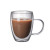 Glass Coffee Cup with Handle Household Milk Cup Borosilicate Glass Juice Drink Cup Office Cool Drinks Cup