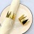 Hot Sale Hotel Banquet Metal Crown Napkin Ring Napkin Ring Napkin Ring Crown for Napkin Napkin Ring