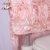Fancy satin fabric 100 % polyester wedding rosette chair cov