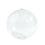 Plastic Ball Preserved Fresh Flower Hanging Ball PS Decorative Balls for Christmas Day Jubilant Decoration Hanging Ball