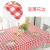 PVC Tablecloth Waterproof Heat Proof and Oil-Proof Disposable Ins Plaid Cloth Little Fresh Table Cloth Rectangular Tablecloth