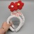 Little Red Flower Headband Hair Band Mickey Big Ears Washing Face Hair Band Headband Head Buckle Small Flower Headband