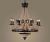 LED Light Industrial Style Chandelier  Light Source Internet Hot Living Room Dining Room Corridor Light Aisle Light  stock