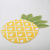 INS Nordic Style Pineapple Floor Mat Kitchen Bathroom Entrance Doorway Door Mat Absorbent Non-Slip Floor Mat Bedroom Bedside Blanket