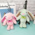 Cute Long-Ear Rabbit Plush Doll Pendant Cartoon Key Button Big-Ear Rabbit Doll Schoolbag Pendant Wholesale
