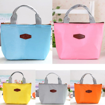 New Portable Candy Color Ice Pack/Portable Insulated Bag/Fresh Picnic Bag Lunch Box Storage Bag Lunch Bag