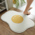 Cartoon Carpet Poached Egg Children's Floor Mat Doormat Bathroom Bathroom Egg Cross-Border Amazon Home Doorway