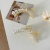 Pearl Gold Fishtail Barrettes Grip Internet Hot Live Broadcast Hairpin Ornament New Product TikTok Same Style