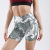 New Yoga Wear Women's Cropped Pants Yoga Pants Camouflage Printed Sweatpants Slim Fit Stretch Workout Pants Factory Direct Sales