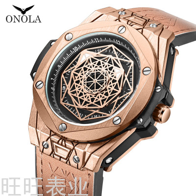 New Top-Selling Product Fashion Trendy Waterproof Quartz Watch Personality Men's Watch Japanese Movement Wrist Watch