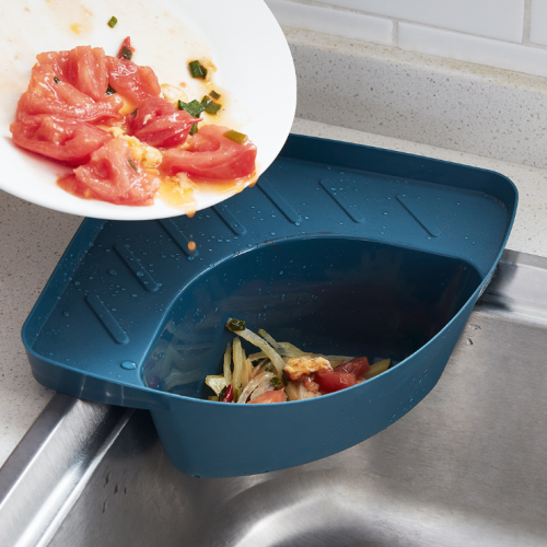 junk food residue soup filter basket sink rack