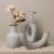 Ceramic Vase Decoration Dried Flower Arrangement Living Room Home Creative B & B Style Minimalist Decoration Flower Ware