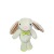 Cute Long-Ear Rabbit Plush Doll Pendant Cartoon Key Button Big-Ear Rabbit Doll Schoolbag Pendant Wholesale