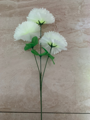 0ne single stem carnation home decoration silk artificial flower 
