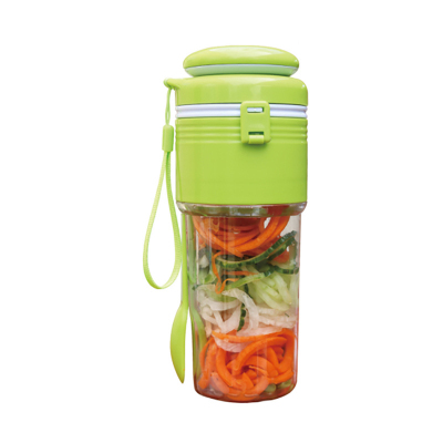 Multifunctional Salad Cup Slicer Portable 3-Layer Storage Salad Cup Milky Tea Cup