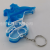 Silicone Dinosaur Shape Small Pendant Children Cartoon Pressure Reduction Toy Schoolbag Pendant Mini Keychain