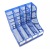 Office Supplies Fuqiang Plastic Desktop Storage File Shelf A4 Quadruple File Column File Box Document Rack