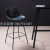 Nordic Bar Stool Iron High Leg Chair Personality Bar Chair Home Retro a High Stool Backrest Light Luxury Bar Stool