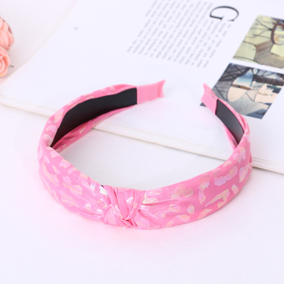 Fresh Wide Brim Hair Band Korean Simple Fabric Mori Girl Knotted Headband Versatile Lady Elegant Hairpin Hair Ornaments