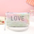 2021 New Plush Cosmetic Bag Women's Love Embroidered Hand Body Portable Women's Storage Bag Can Be Wholesale and Customized