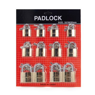 Titanium Lock Electroplating Lock Electroplating Titanium Lock Word Titanium Lock Iron Padlock Padlock Lock Factory Direct Wholesale Suction Card