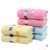 Towel Cotton Ribbon Grid Household Face Towel