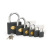 Factory Direct Supply 50mm Gray Iron Padlock Pull Light Lock Suction Card Student Household Wardrobe Padlock Open Lock Wholesale