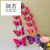 Refridgerator Magnets Double-Layer Butterfly Magnet Decorative Magnetic Sticker Butterfly Set 12 PCs Creative Butterfly Stickers