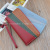 Wallet Women's Wallet Double Zip Wallet Clutch Stitching Contrast Color Pu Double-Layer Wallet Mobile Phone Bag