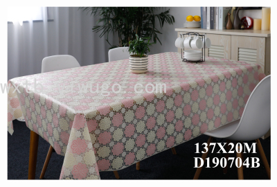 New PVC Foam Lace Tablecloth Factory Direct Sales