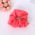 Fluorescent Color Hair Band Women's Hair Tie Ponytail Large Intestine Ring Headdress Fairy Beautiful Internet Celebrity Simple Japanese and Korean Ins Mori Style Summer