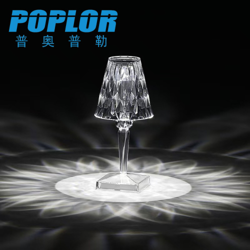 led diamond crystal lamp creative gift usb charging atmosphere bedside lamp internet celebrity italian restaurant table lamp