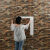 Wholesale 3D 3D Wall Tile Anti-Collision Foam Wall Sticker Retro Background Wall Moisture-Proof Wall Sticker Brick Pattern Wall Sticker Wall Sticker