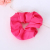 Fluorescent Color Hair Band Women's Hair Tie Ponytail Large Intestine Ring Headdress Fairy Beautiful Internet Celebrity Simple Japanese and Korean Ins Mori Style Summer