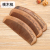 Factory Direct Sales Genuine Natural Boutique Old Peach Wooden Comb Moon-Shaped Comb Beauty Massage Comb