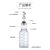 High Borosilicate Oil Pot Household Scale Oil Pot Automatic Opening and Closing Oil Pot Bottles for Soy Sauce and Vinegar Cooking Wine Bottle Dustproof Oil Pot