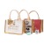 [Spot] Muji MUJI Jute Bag Folding Shopping Bag Japanese Style Hand Bag Xiaohongshu Same Style